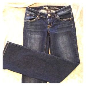 Mossimo jeans. Low-rise bootcut